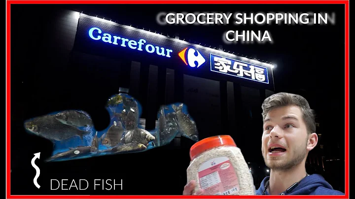 3 meals a day all for UNDER $4 USD! College in China Grocery Shopping
