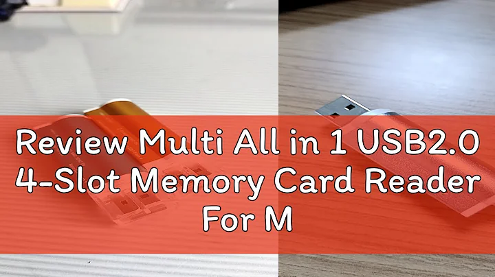 Review Multi All in 1 USB2.0 4-Slot Memory Card Reader For Maximum 32GB TF MS Micro SD