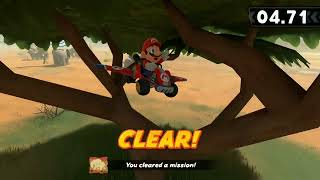 Mario Kart World P-Switch Mission - Use The Herds Help To Reach The Goal