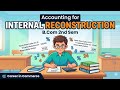 Accounting for internal reconstruction theory 1st session b com 2nd sem by career in commerce 