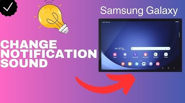 How to change the notification sound in the Samsung Galaxy Tab A9+ device?