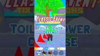 Don&#39;t mind the arrows#roblox #gamestoplay #robloxclassic #shorts #robloxgames  #toilettowerdefense