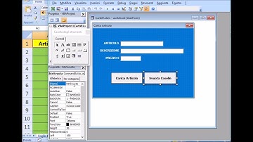 Come INSERIRE DATI in un FOGLIO EXCEL con le UserForm e i CONTROLLI di VBA