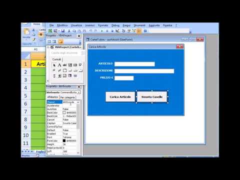 Video: Come Scrivere Dati In Excel Da Vba