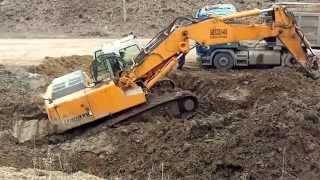 Bagger - Excavators - Máy đào xúc - รถขุด - Koparki w akcji