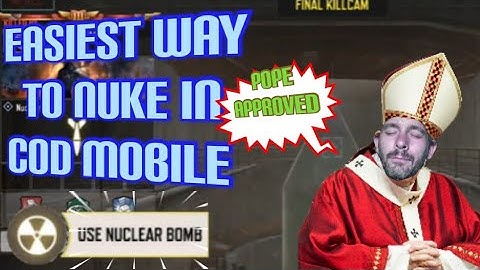 HOW TO DROP A NUKE IN 3 EASY STEPS [COD MOBILE] 2021