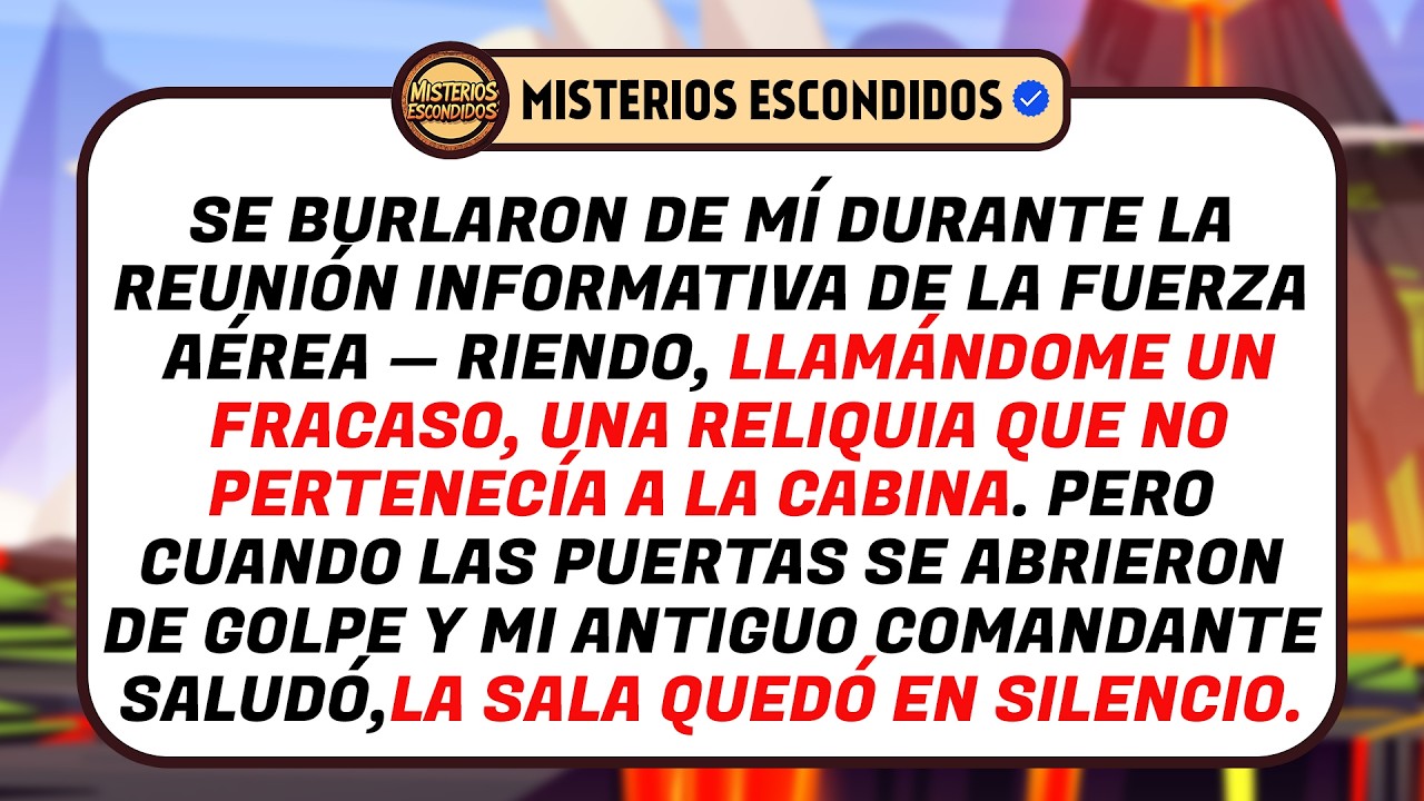 En La Sesión Informativa Se Rieron De Mí; Luego Oí: «Phoenix One, Señora».