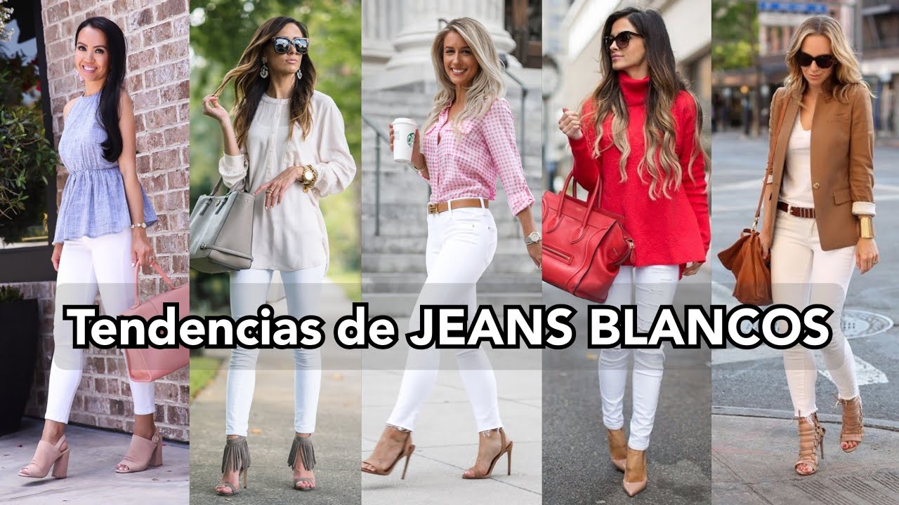 Jeans blancos: CÓMO LLEVARLOS - How to wear white jeans