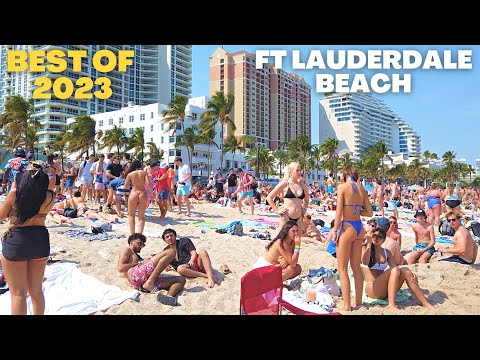 Spring Break Fort Lauderdale Beach BEST of 2023 Compilation 🏖️ (3 Hours) 4K