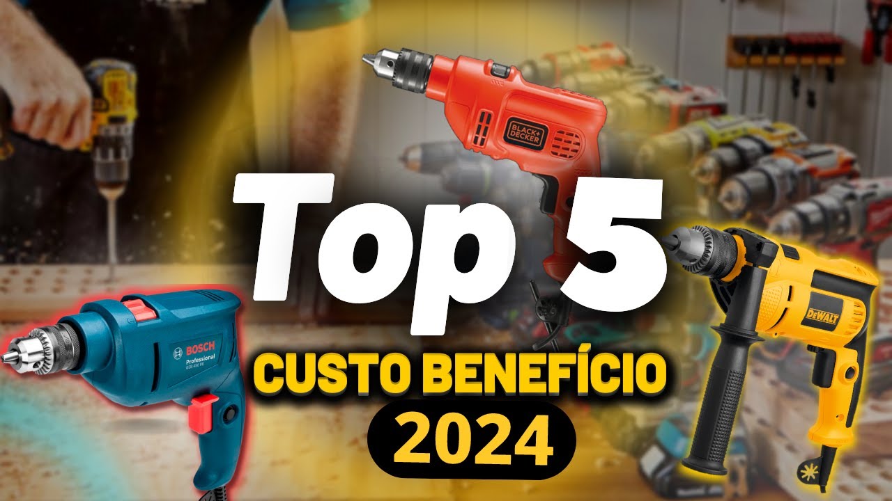 Qual Melhor Furadeira de 2024? | As 5 Melhores Furadeiras de impacto ...