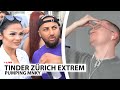 Justin reagiert auf "CRINGE Straßen Tinder" | Live - Reaktion