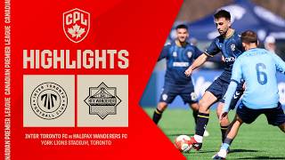 Highlights Inter Toronto Vs. Halifax Wanderers Apr. 11, 2026