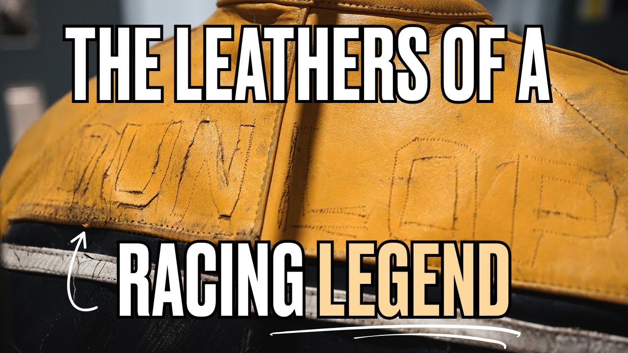 Introducing Robert Dunlop's Motorcycle Leathers | Ulster Transport Museum