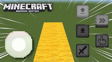 New Touch Controls For Minecraft Bedrock?!