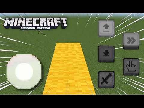 New Touch Controls For Minecraft Bedrock?!