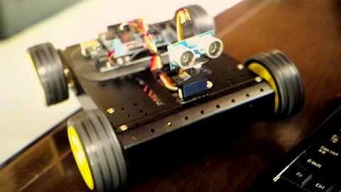 Arduino MEGA Sainsmart 4WD Robot Project