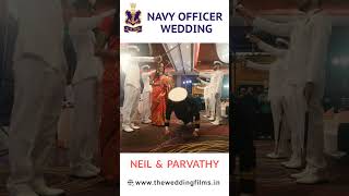 NAVY OFFICER WEDDING 🇮🇳💯 #theweddingfilms #weddingphotography #foryou #indiannavy - hdvideostatus.com