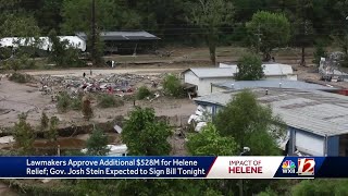 North Carolina lawmakers approve millions to help with Hurricane Helene recovery efforts