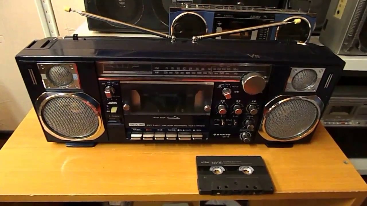 Sanyo MR-V8 (aka 7900) #4 Caasette test, After Repair & Service