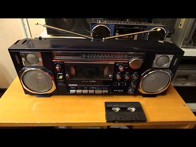 Sanyo MR-V8 (aka 7900) #4 Caasette test, After Repair & Service