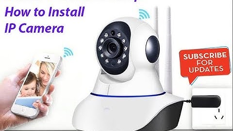 Yoosee WIFI IP Camera Review and step up instruction | Unboxing | Aroon Kumar