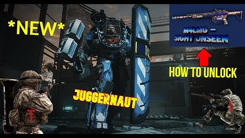 *NEW*JUGGERNAUT MODE in COD mobile|THE MOST BORING MODE EVER!!|HOW TO unlock M4LMG Sight Unseen FAST