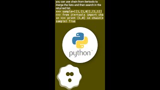 How do I search a list that is in a nested list (list of list) without loop in Python? #shorts
