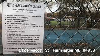 Dragon’s Nest Skatepark Tour 2020 - Farmington Maine - The Skateboarding Accountant
