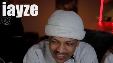 iayze on working at McDonalds, doing features for $75. Explains why he spells his name differently