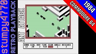 Ant Attack: Retro Playback, Commodore 64, 1984.