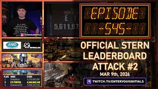 Episode 545 - Stern Pinball's Mandalorian - Stern Leaderboard Chase