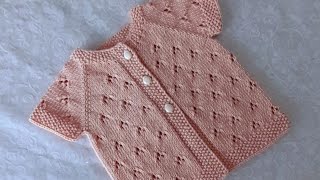 Ajur Modelli Yelek Yapımı 9-12 Ay