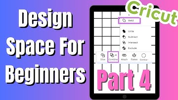 BEGINNER - Cricut Design Space - SLICE, COMBINE, ATTACH, FLATTEN AND CONTOUR