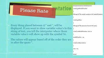 Learn Objective C Pt 2