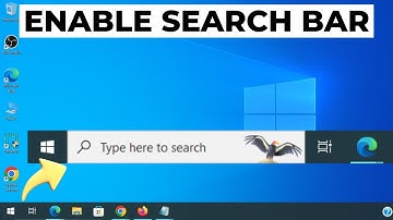 How to Add Search Bar in Windows 10