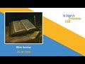 St Mary's Primrose Hill: Bible Sunday 25.10.2020
