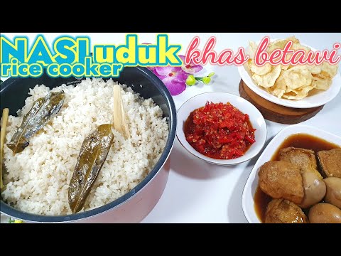 Resep Nasi Uduk Betawi Rice Cooker