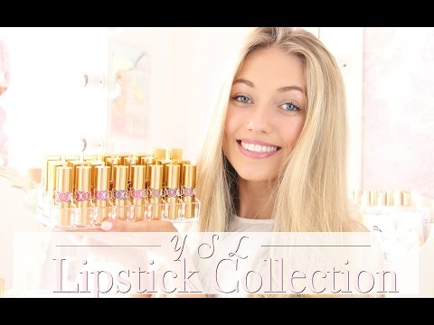 Video: YSL 47 Beige Pusero Rouge Volupte Shine Oil-In-Stick Lipstick Review