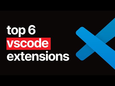 Top 6 Visual Studio Code Extensions | VSCode Extensions | Web Developers
