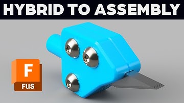 Convert Hybrid Designs to the New Assembly Workflow in Autodesk Fusion