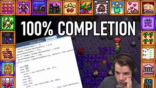 Stardew Valley 100% Completion Challenge ~ Part 46 (I code dive to find out more about living hat!)