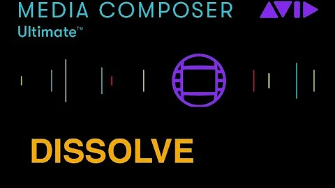 Avid Media Composer Quick Transitions Dissolve  Short Video