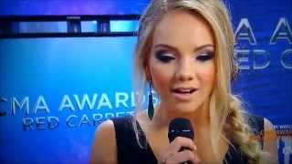 Danielle Bradbery - CMA Awards Red Carpet 2014