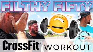 HARDEST CROSSFIT WOD FILTHY FIFTY | CROSSFIT SALVO