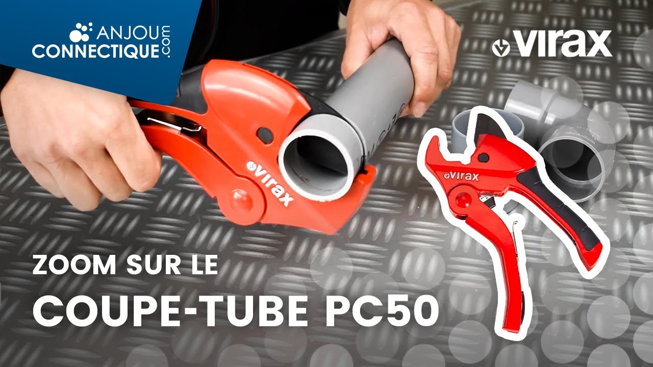 Couper proprement vos tubes avec le Coupe-tube PC50 - VIRAX 