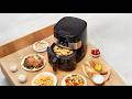 Amazon Basics 3.2QT Digital Air Fryer – 6-in-1 Oil-Free Cooking