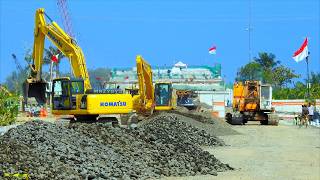 Behind The Scenes Transporting A Crawler Crane Across A Construction Zone