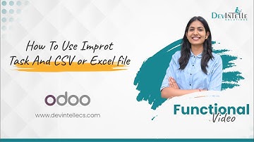How To Import Tasks Using CSV or Excel File in Odoo #odoo18