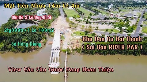 Đất Cần Giuộc, Long An Bán 2 Lô Đất Thổ Cư Mặt Tiền Đường Nhựa 14m Lề 4m Mặt Tiền Cầu Cần Giuộc Mới