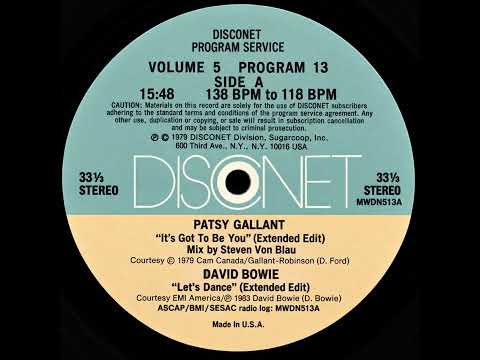 David Browie - Let's Dance (Extended Edit) (Disconet Volume 5 Program 13)